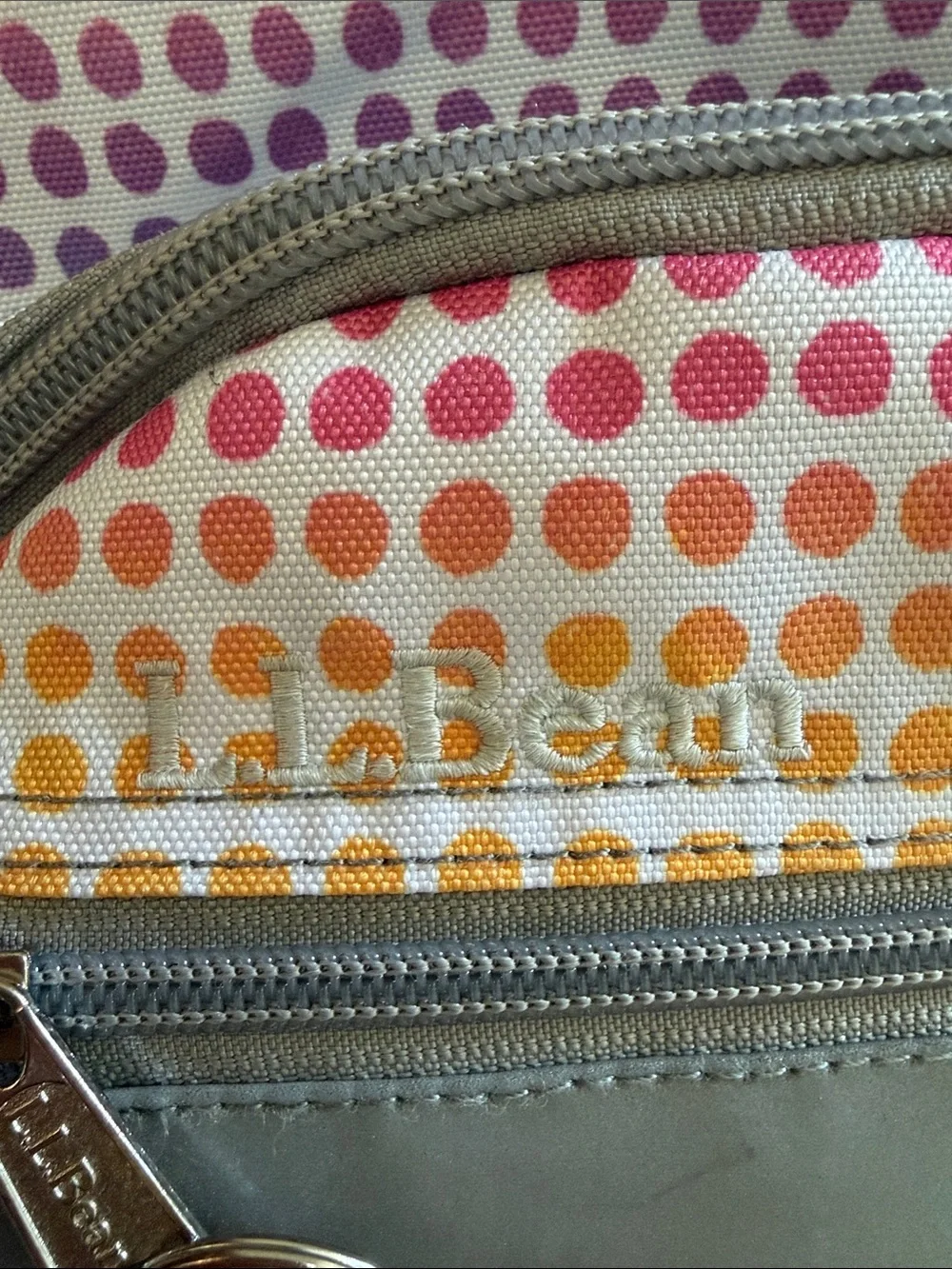 L.L. Bean Rainbow Dot Kids Backpack